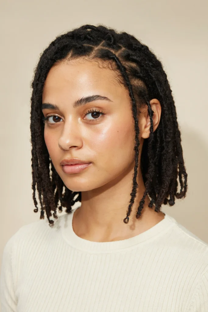 No-Fuss Invisible Locs for Busy Mornings