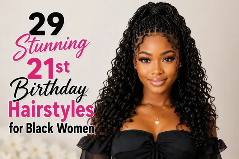 29 Stunning 21st Birthday Hairstyles for Black Women