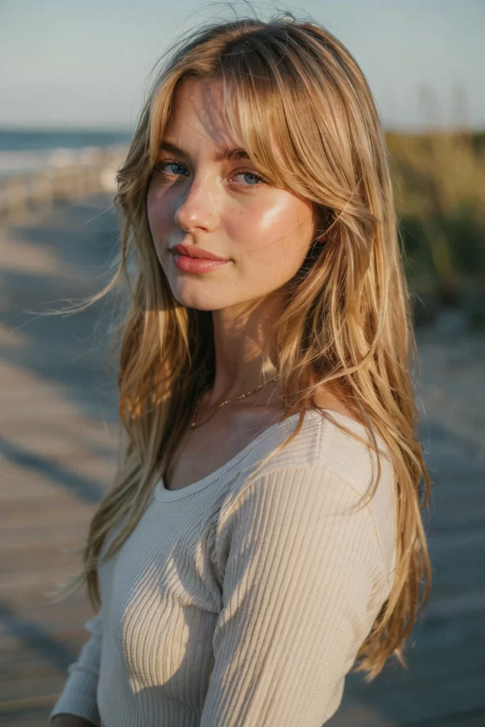 Bottleneck Bangs with Beach Waves