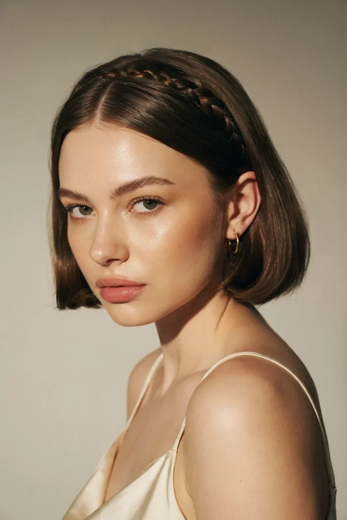 Braided Front Crown