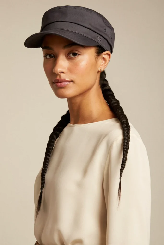 Braided Low Ponytail