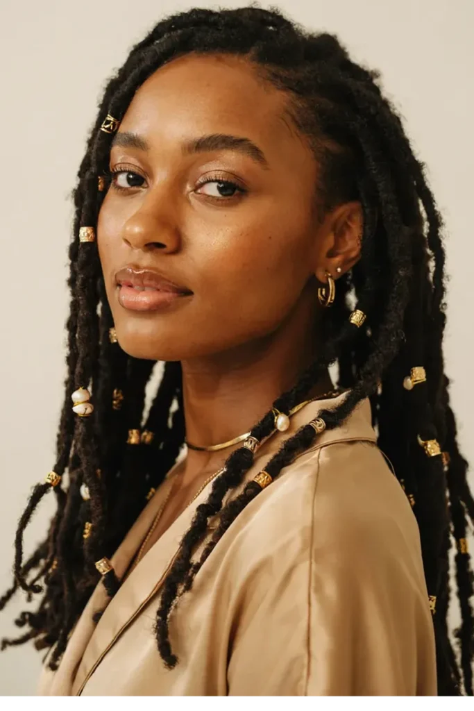 Butterfly Locs with Accessories
