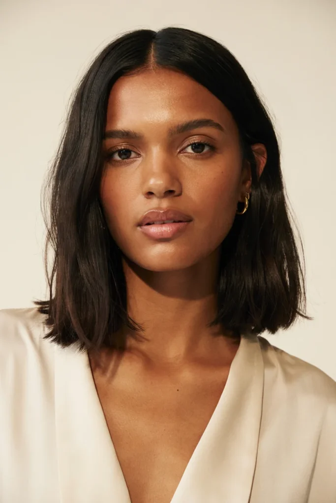 Choppy, Textured Straight Bob