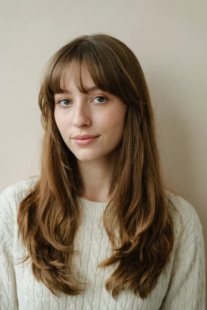 Classic Bottleneck Bangs with Soft Layers