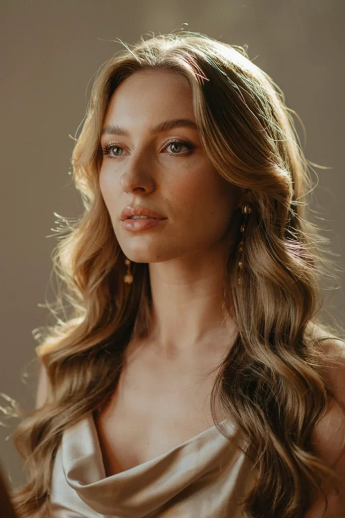 Long Soft Glam Curls