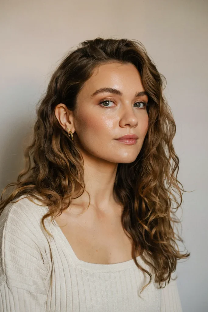 Curly Long Layers