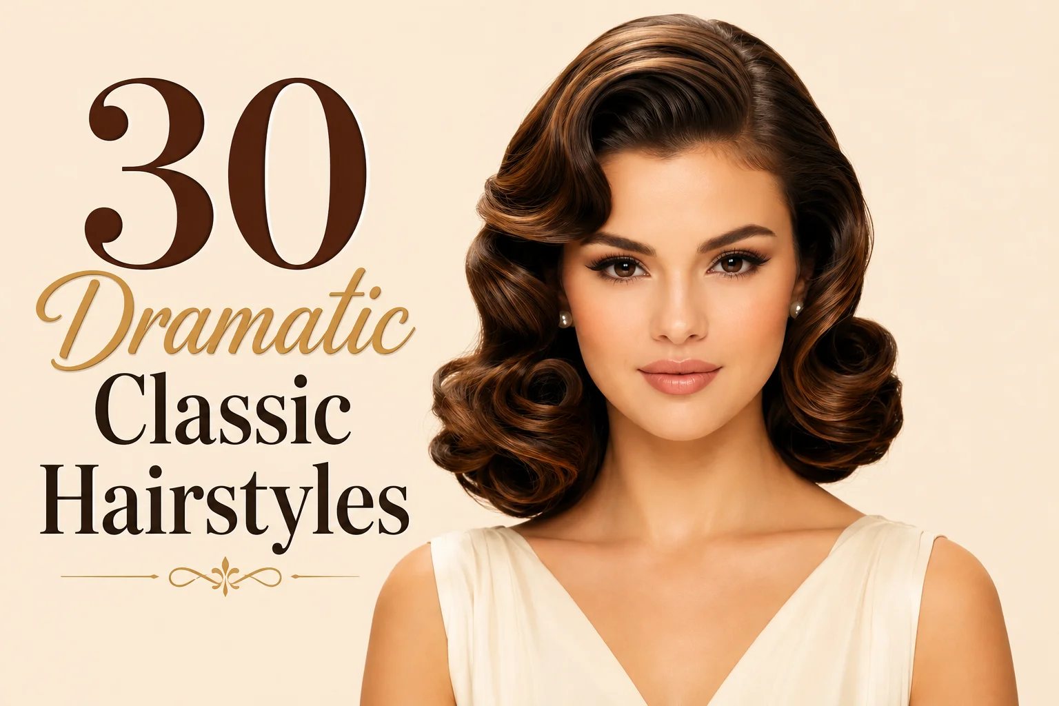 30 Dramatic Classic Hairstyles That Never Go Out of Style