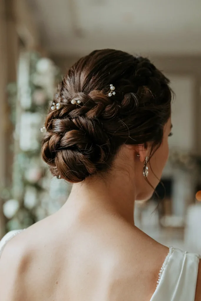 Elegant Rope Twist Bun