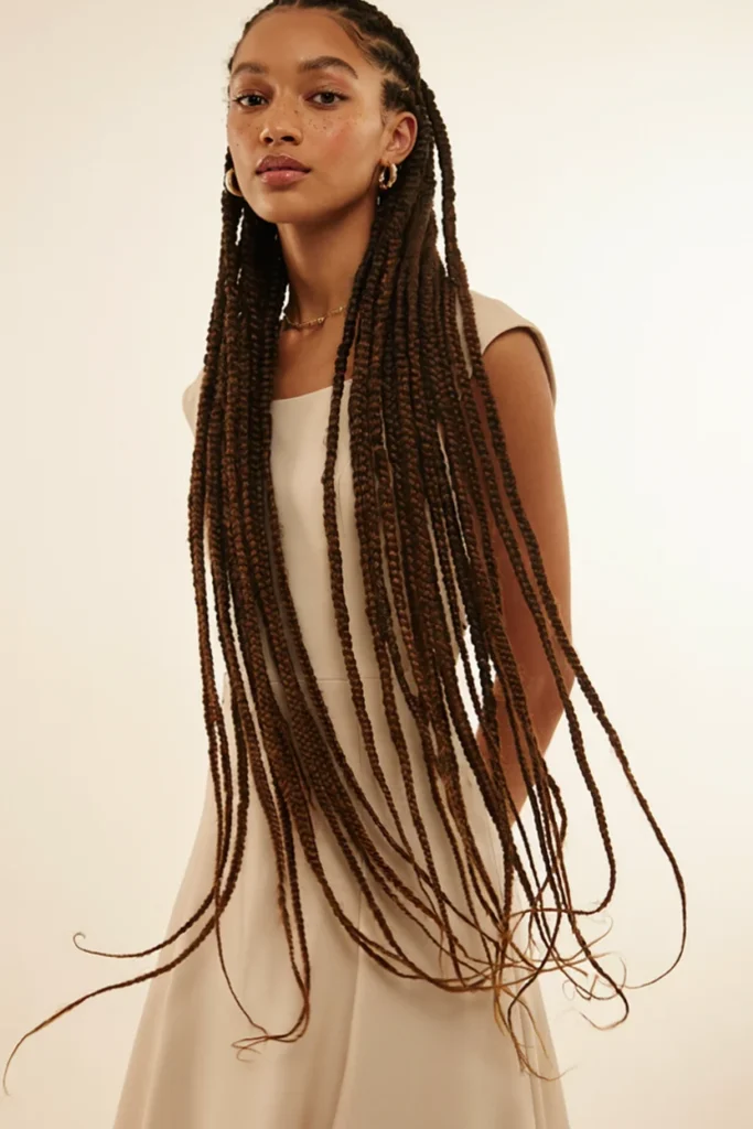 Extra-Long Two-Strand Twist Locs