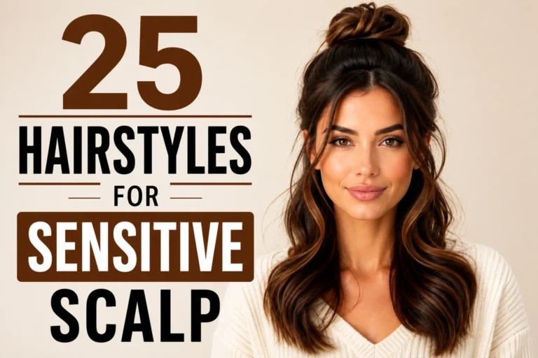 25 Hairstyles for Sensitive Scalp That Won't Pull or Hurt