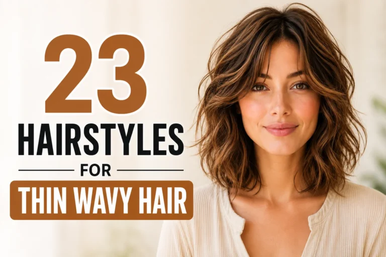 23 Hairstyles for Thin Wavy Hair That Add Instant Volume