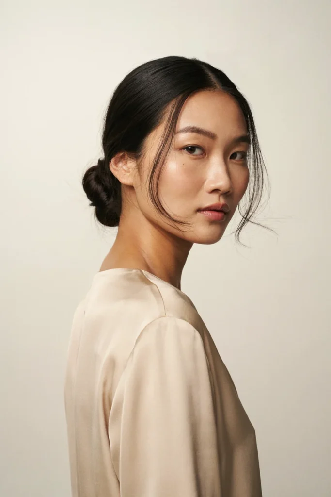 Knotless Low Bun