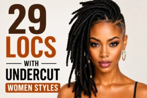 29 Locs With Undercut Women Styles That Are Bold and Beautiful