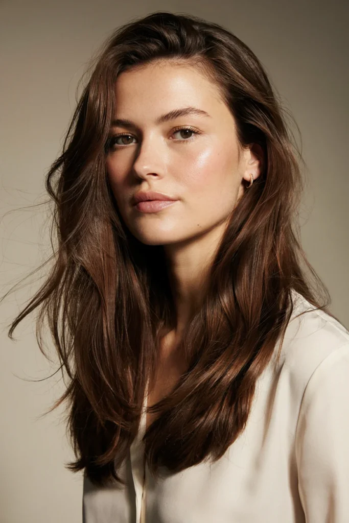 Long Layers for Thick Hair