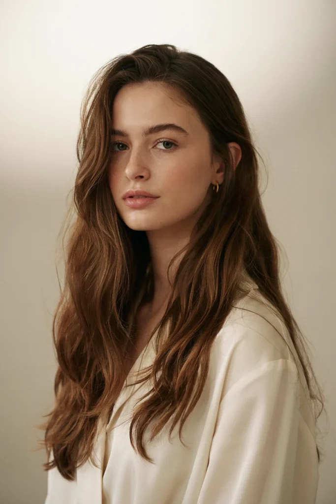 Long Layers with Face-Framing Pieces