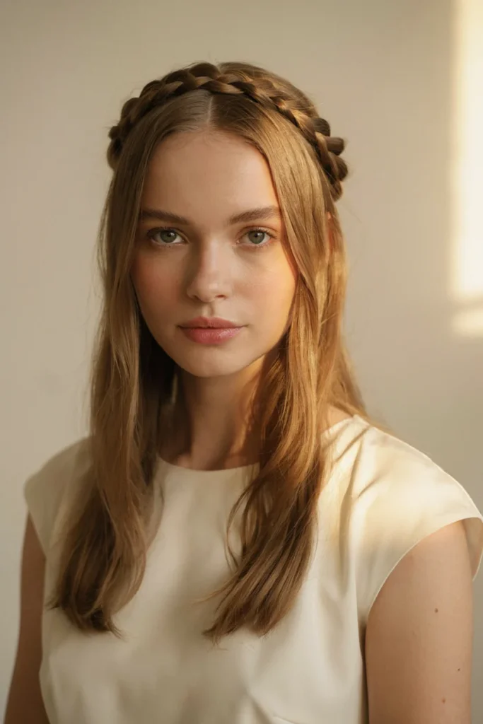 Loose Halo Braid
