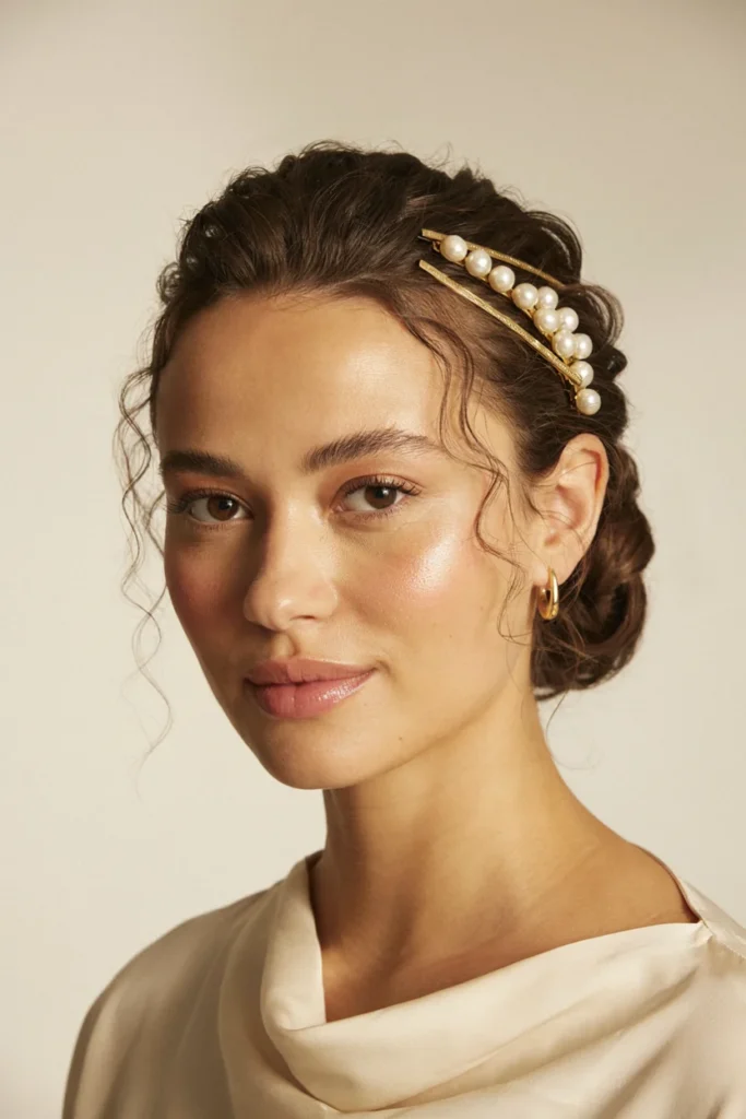 Low Tuck with Barrettes