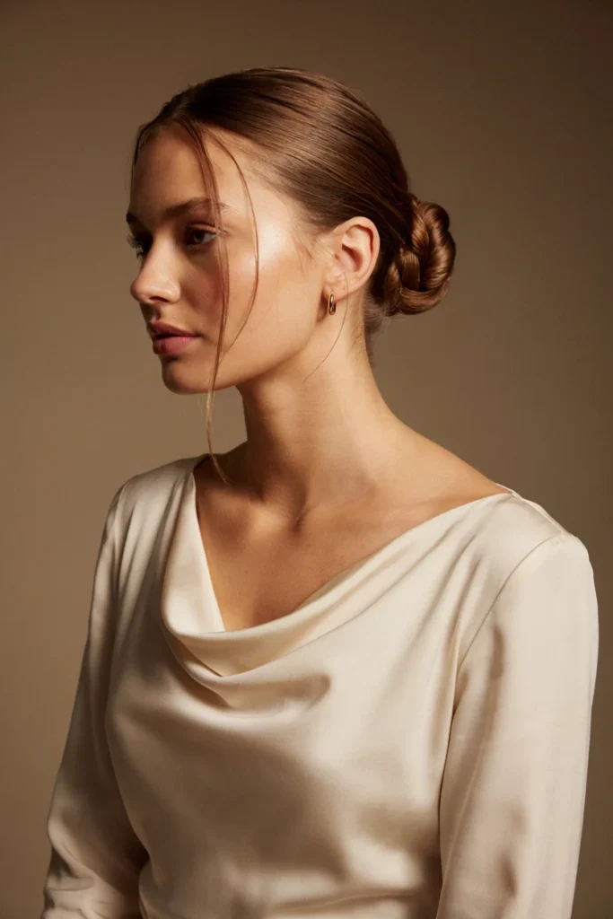 Low Wrapped Rope Bun