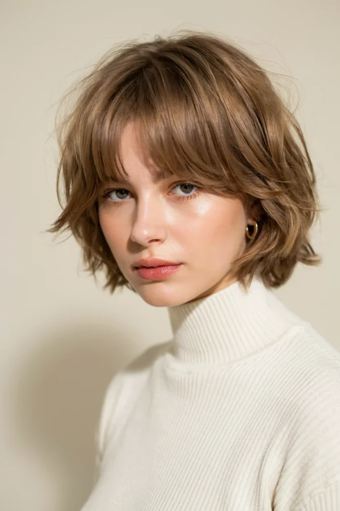 Short Shag with Choppy Layers