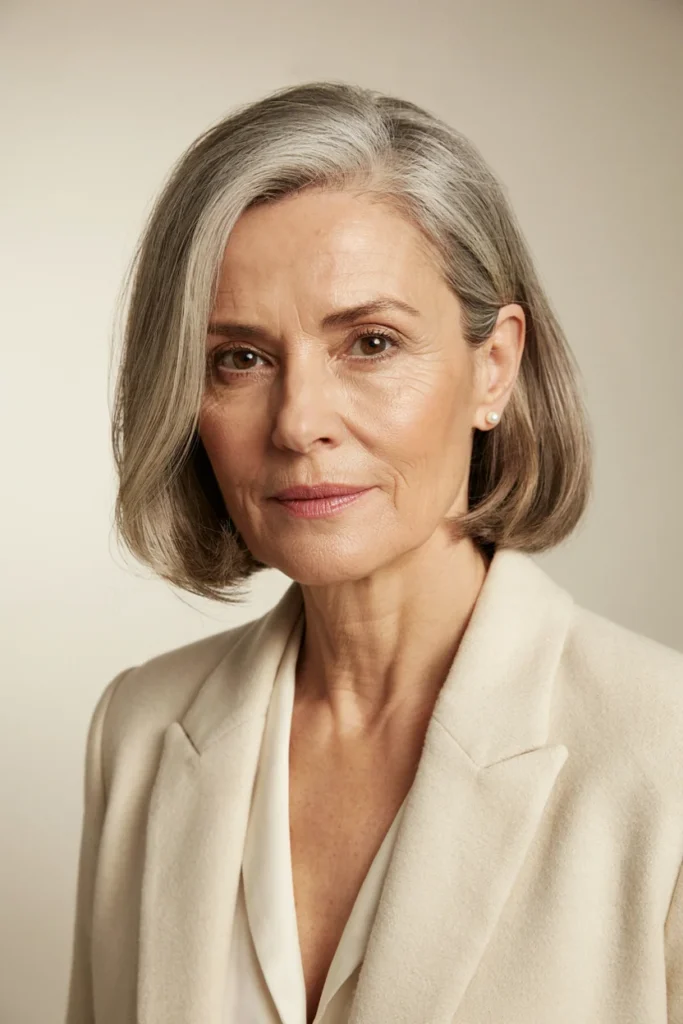 Side-Parted Bob
