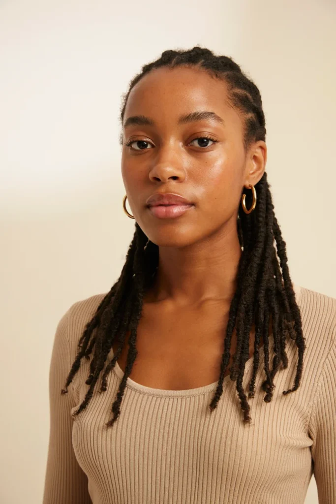 Sisterlocks With a Soft Undercut