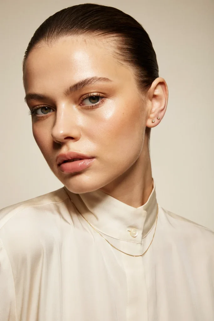Slicked-Back Pixie Cut