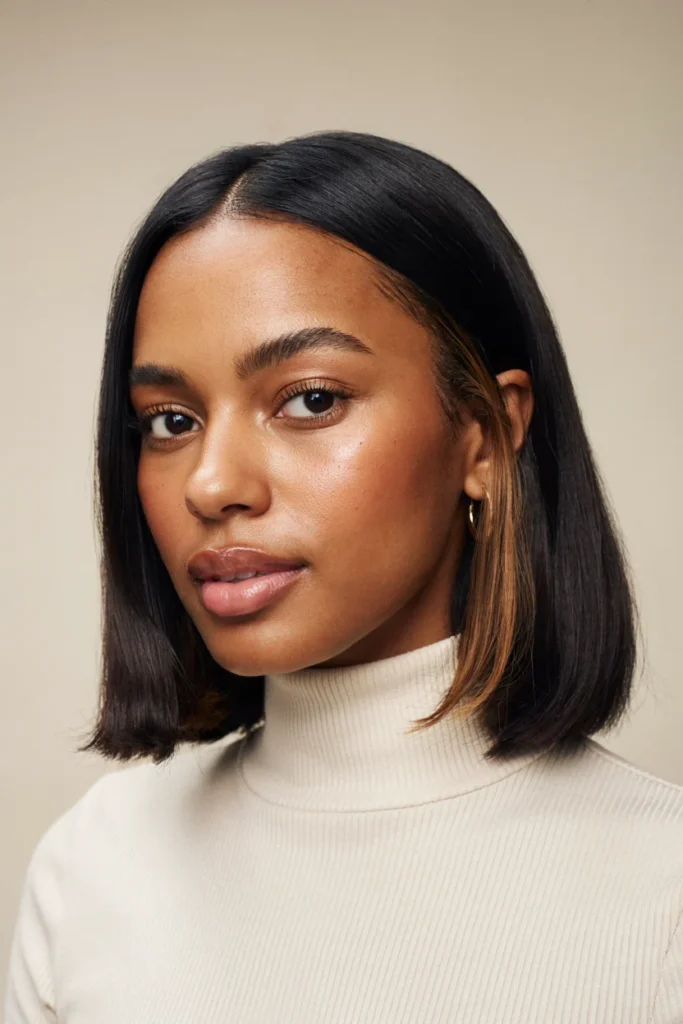 Subtle Caramel Undercut