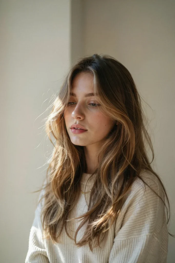 Textured Layers with Tousled Finish