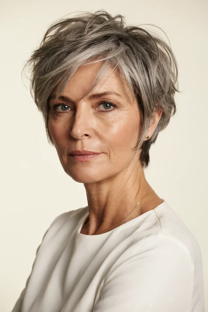 Textured Pixie Cut