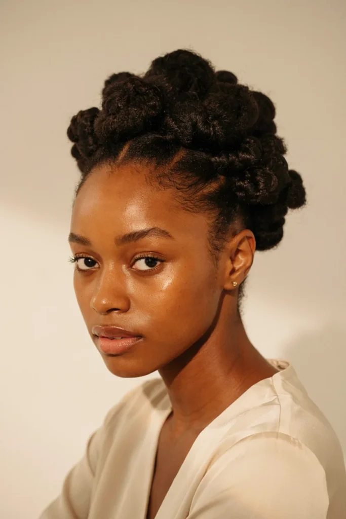 Twist-and-Pin Updo