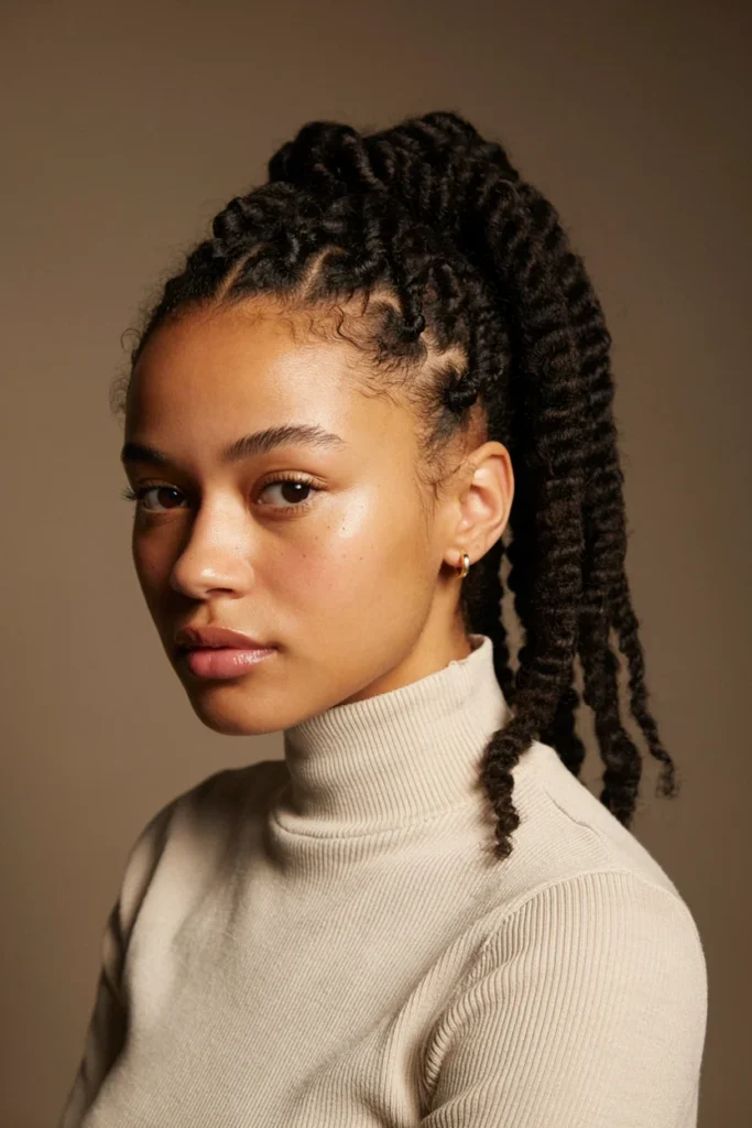 Twisted Ponytail