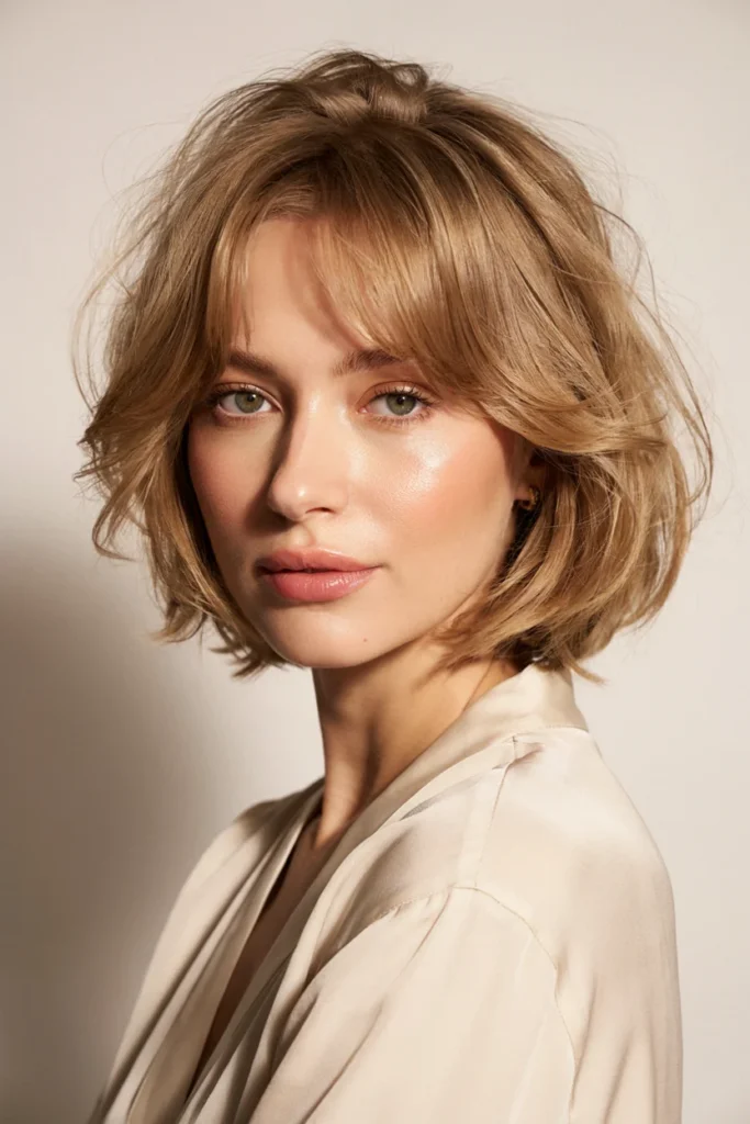 Wispy Bangs for Fine Hair Volume Boost