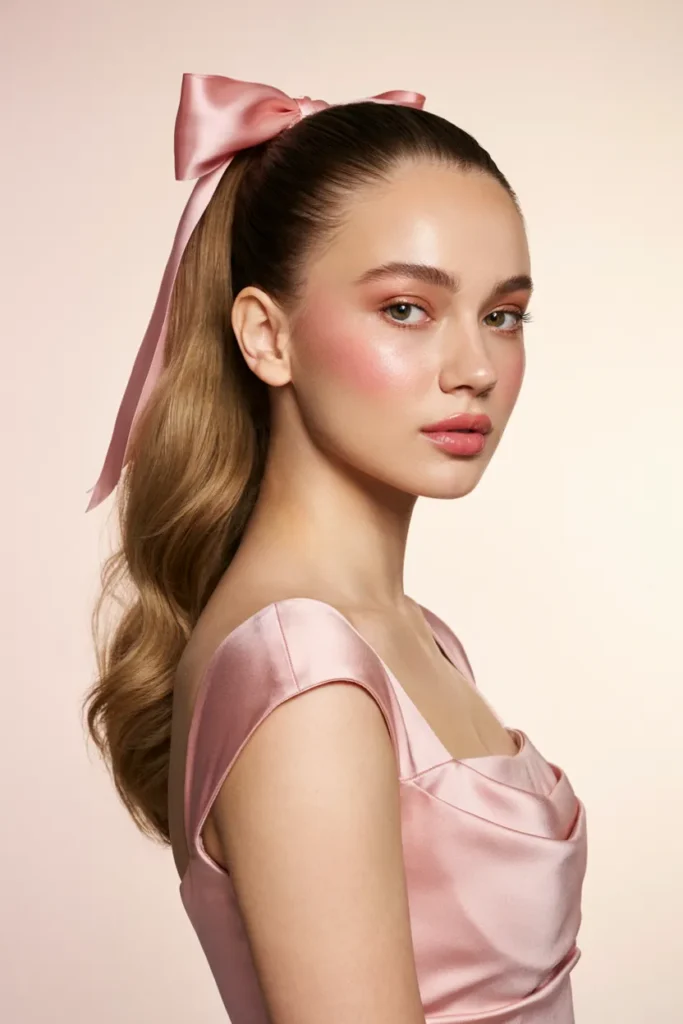 Barbie Bow Ponytail