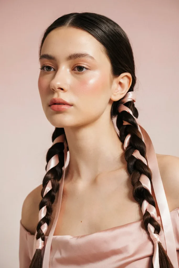 Barbie Ribbon Braids
