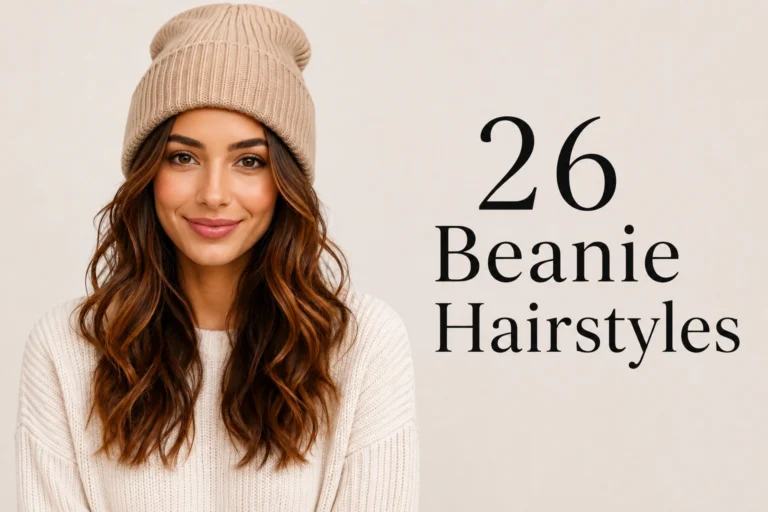 26 Beanie Hairstyles That Look Cute & Chic 