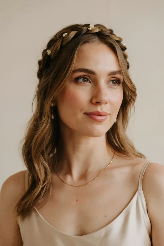 Braided Crown Hairstyle