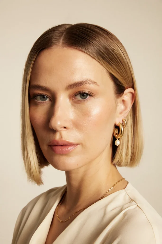 Chic Blunt Bob