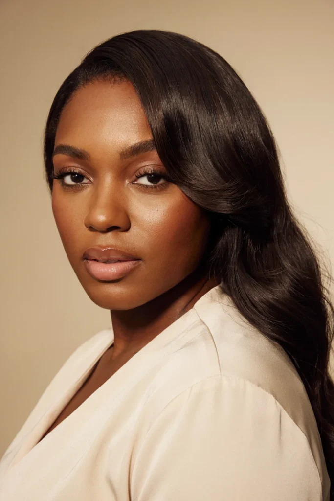 Deep Side Part Sew-In