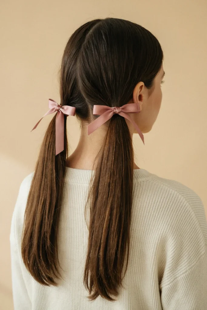 Double Bow Pigtails