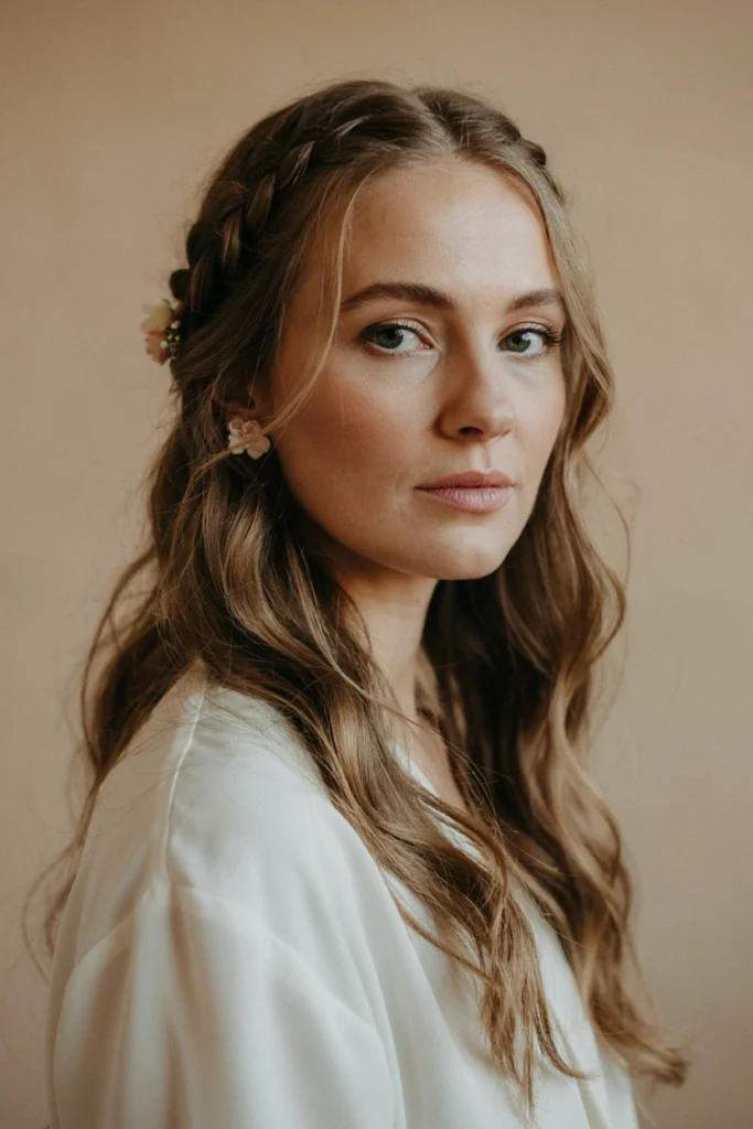 Double Braids With Loose Waves