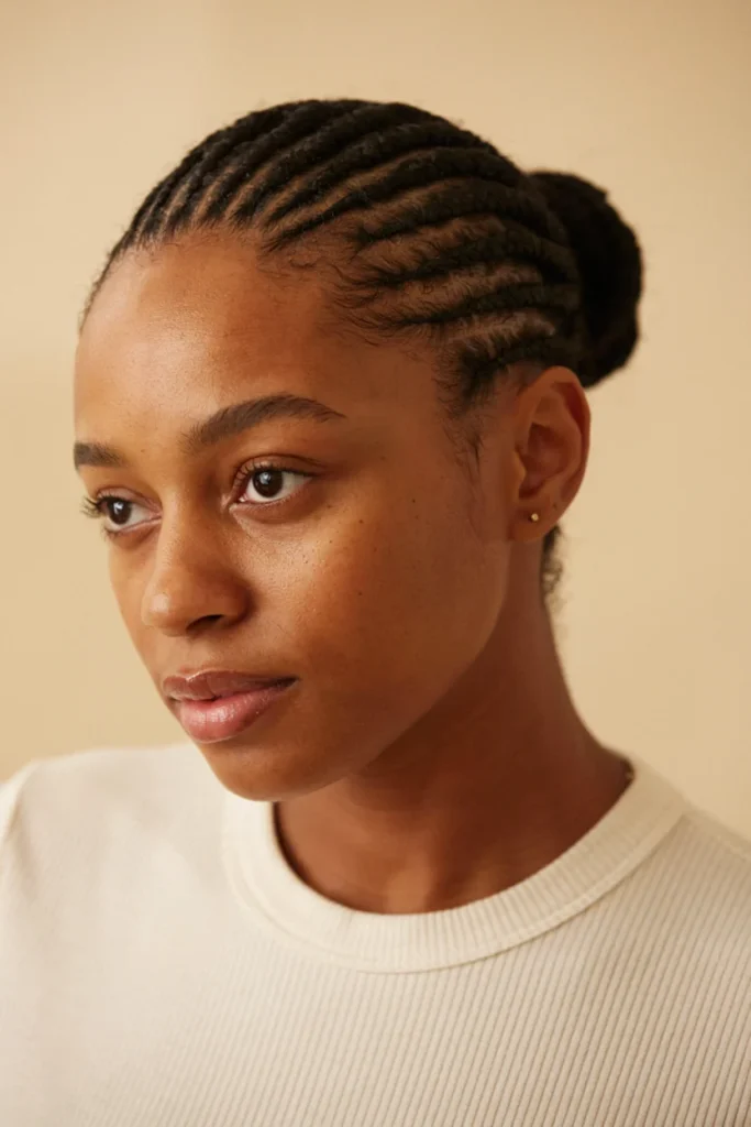 Flat Twists into a Bun