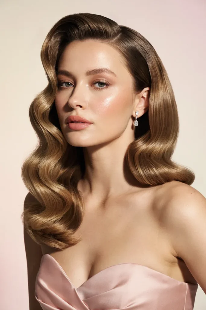 Glamorous Barrel Curls