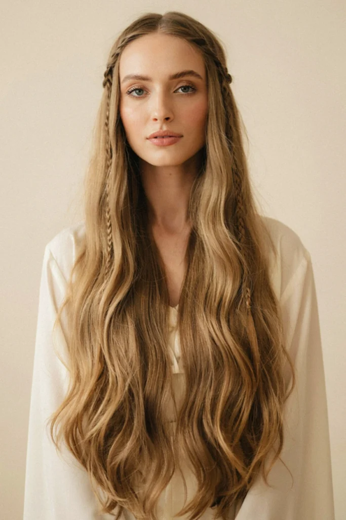 Long Flowing Elf Hair