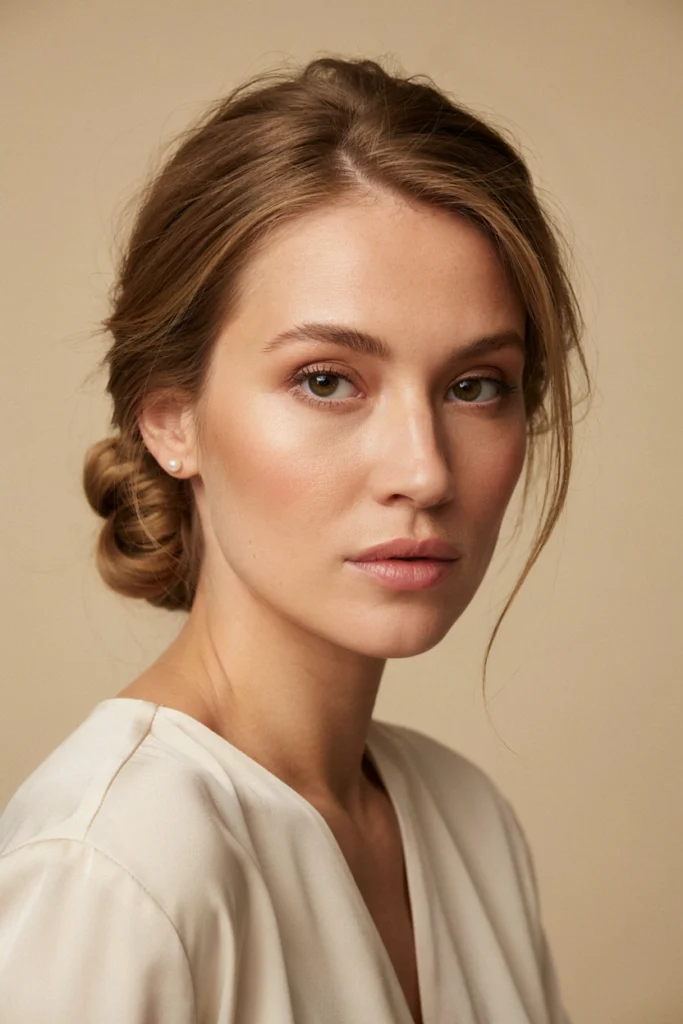 Low Twisted Chignon