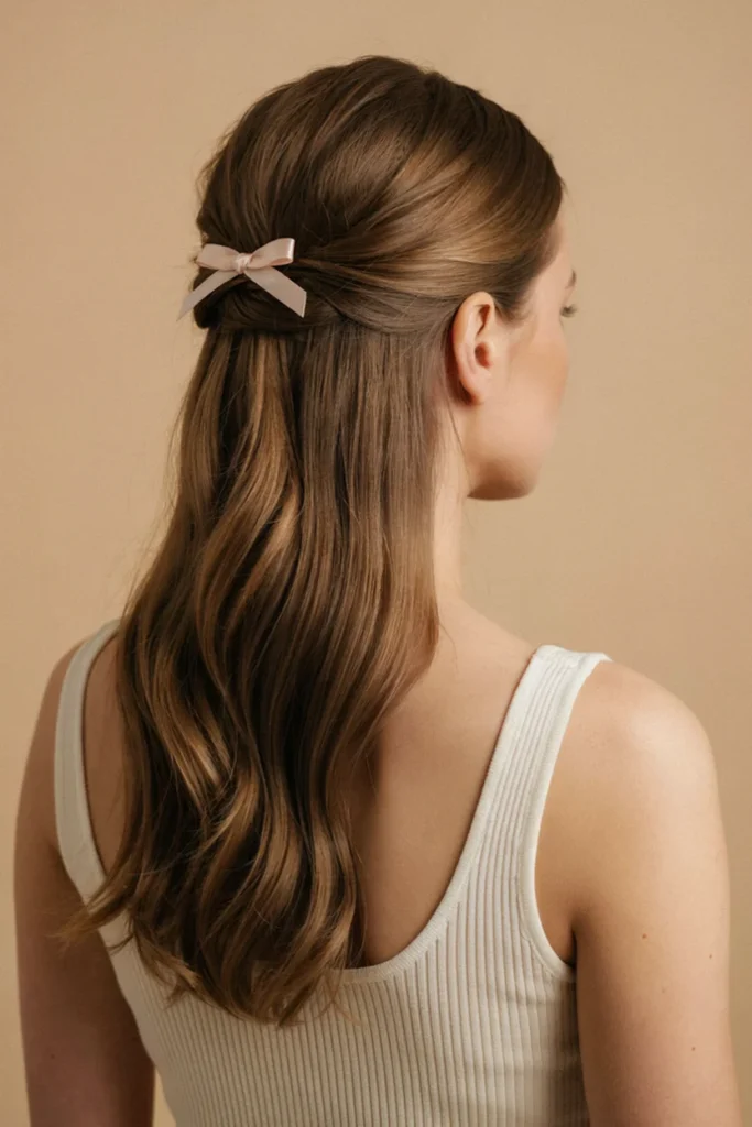 Mini Bow Hairstyle