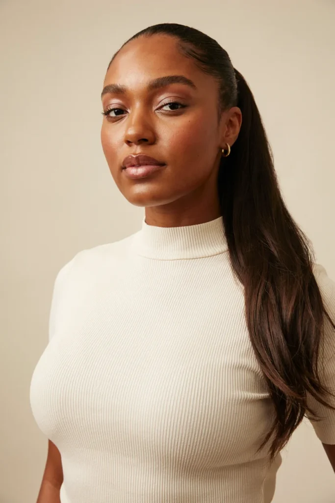 Sleek High Ponytail