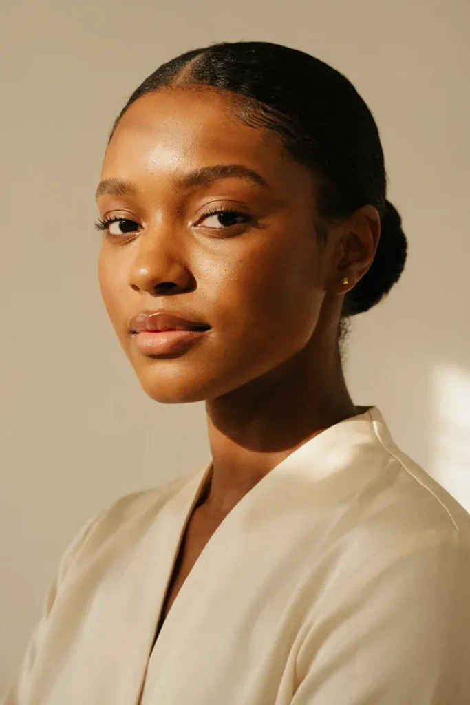 Sleek Low Bun