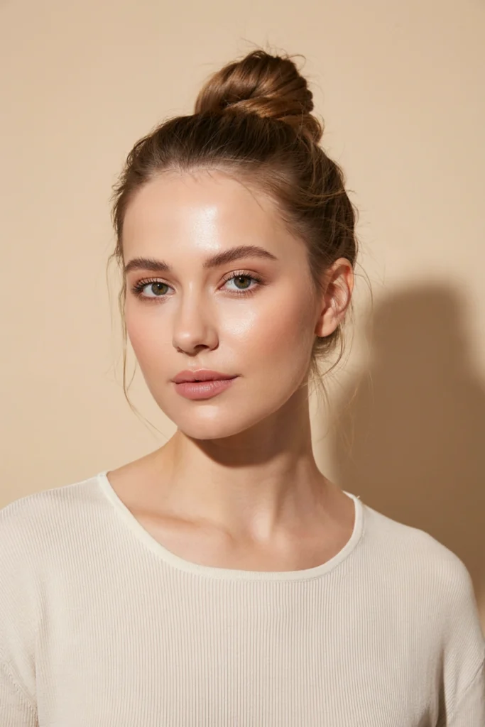 Soft High Bun