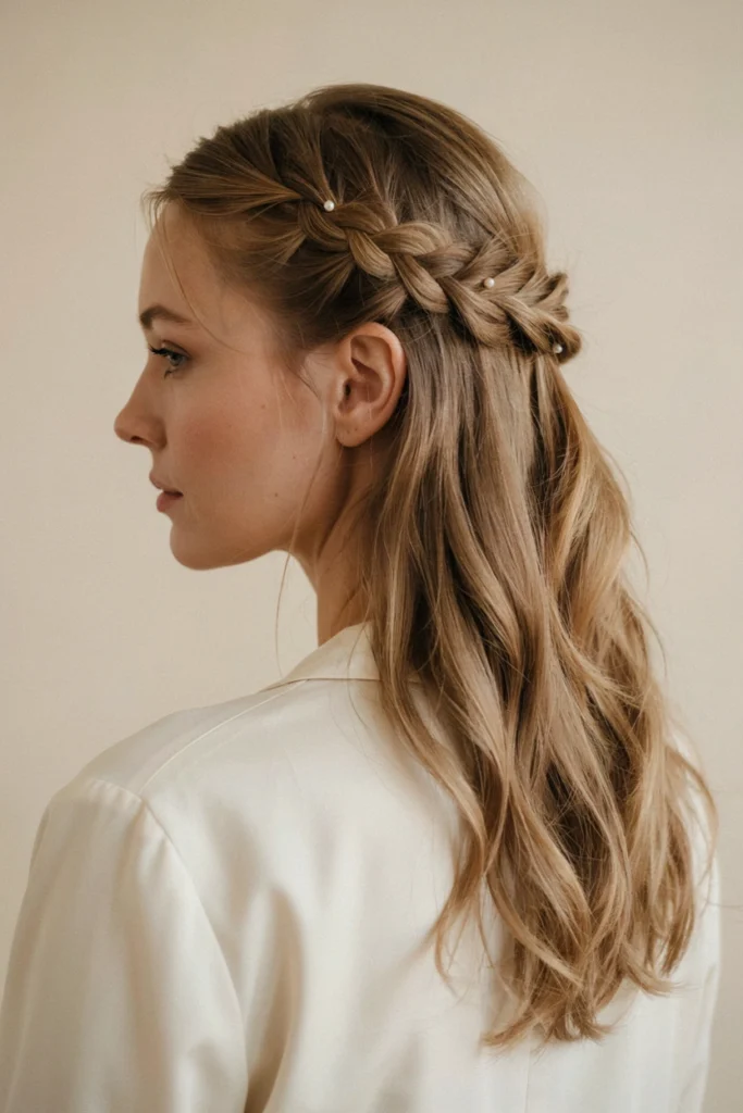 Waterfall Braid Hairstyle