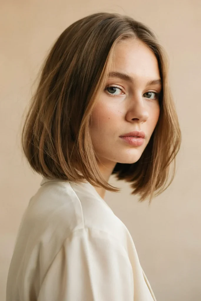 Angled Choppy Bob
